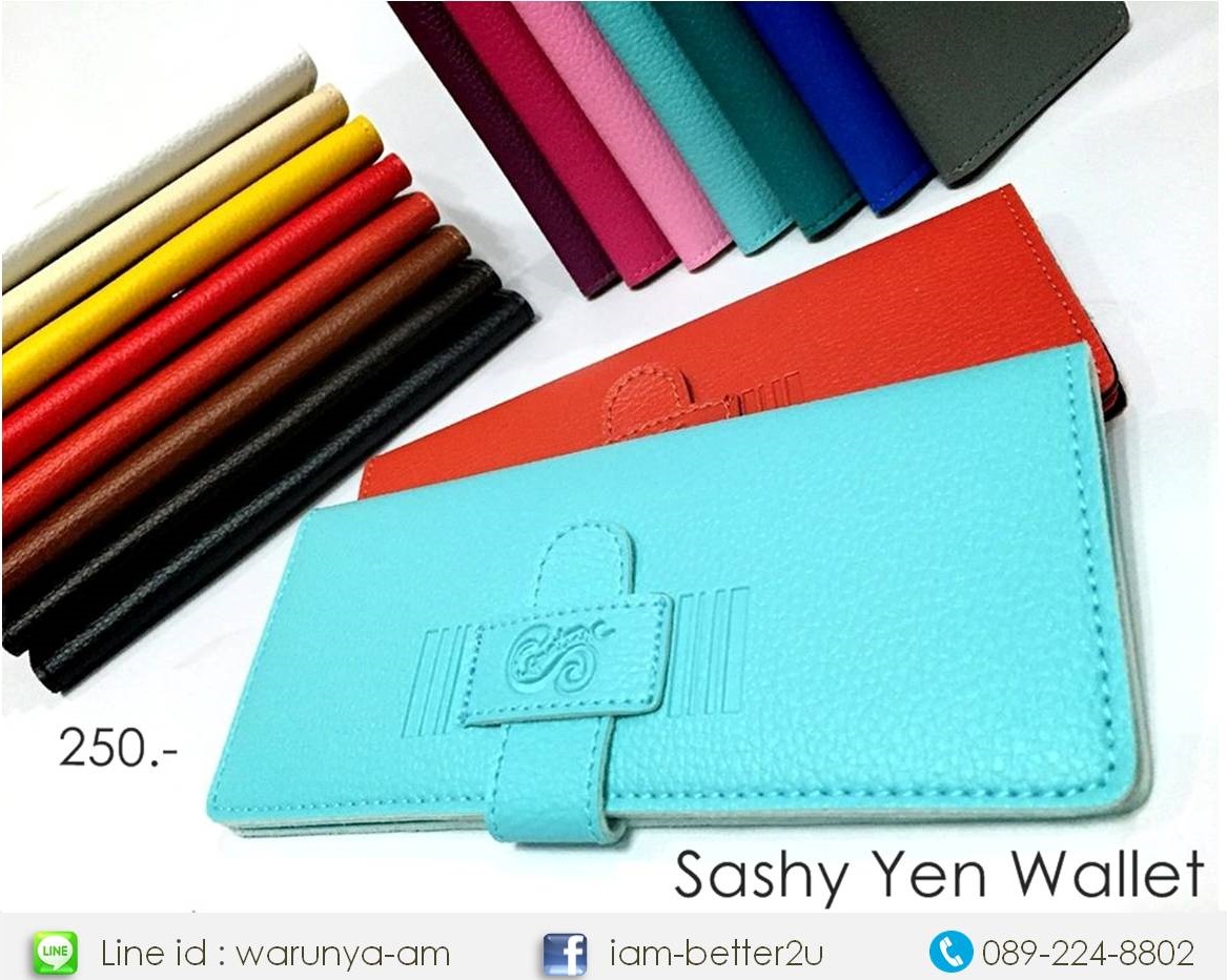 กระเป๋าสตางค์ใบยาว Sashy Yen Wallet  รูปที่ 1