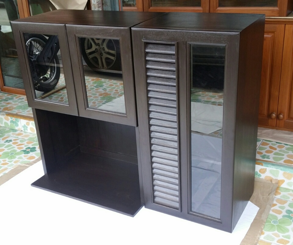 ขายถูก บานซิงค์ไม้สัก เฟอร์นิเจอร์ครัวไม้สักที่ teakoption2011 รูปที่ 2