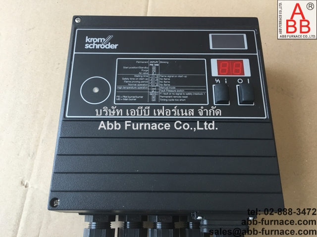 Kromschroder BCU460-5/2W3GBS4B1/1 (ครอมโชวเดอร์) Burner Controller กล่องจุดแก๊สอัตโนมัติ รูปที่ 1