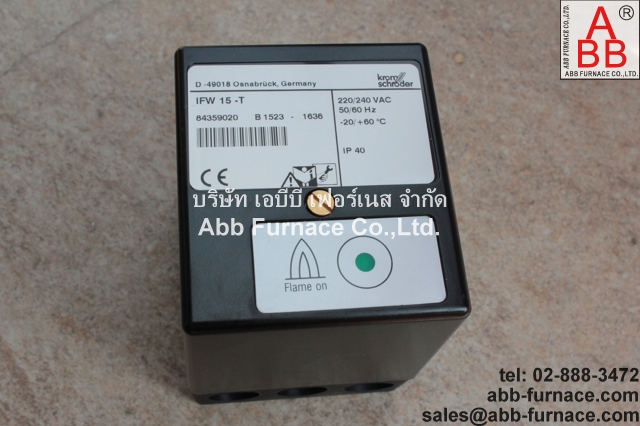 Kromschroder IFW 15-T (ครอมโชวเดอร์) Burner Controller กล่องจุดแก๊สอัตโนมัติ รูปที่ 1