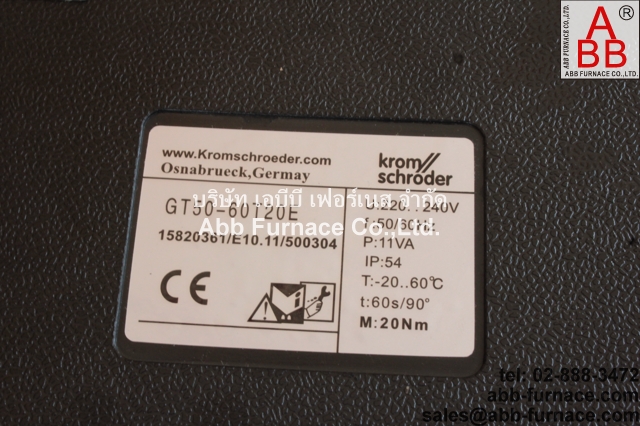 Kromschroder GT50-60T20E (ครอมโชวเดอร์) Gear Motor มอเตอร์เกียร์ รูปที่ 1