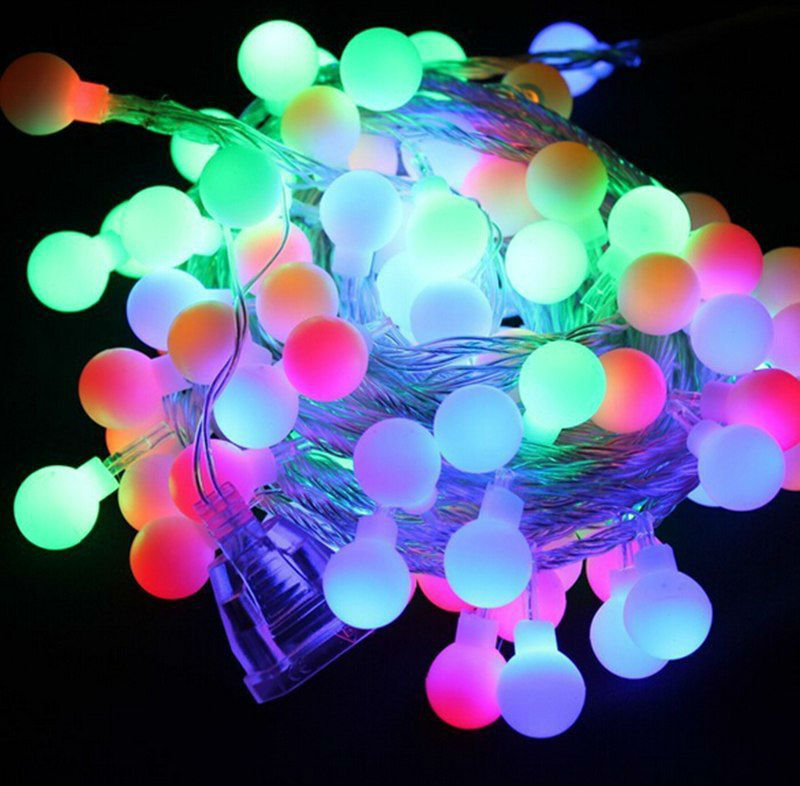 LED ไฟเชอร์รี่ กลาง 50ลูก/6m. รูปที่ 7