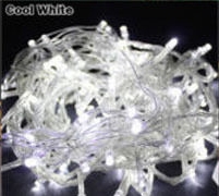 LED ไฟหยดน้ำ 10m. สี Cool White รูปที่ 1