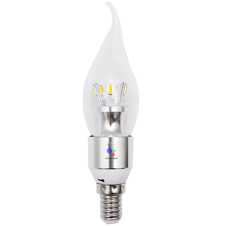 LED Candle 5W E14 Dimmable Tail รูปที่ 1