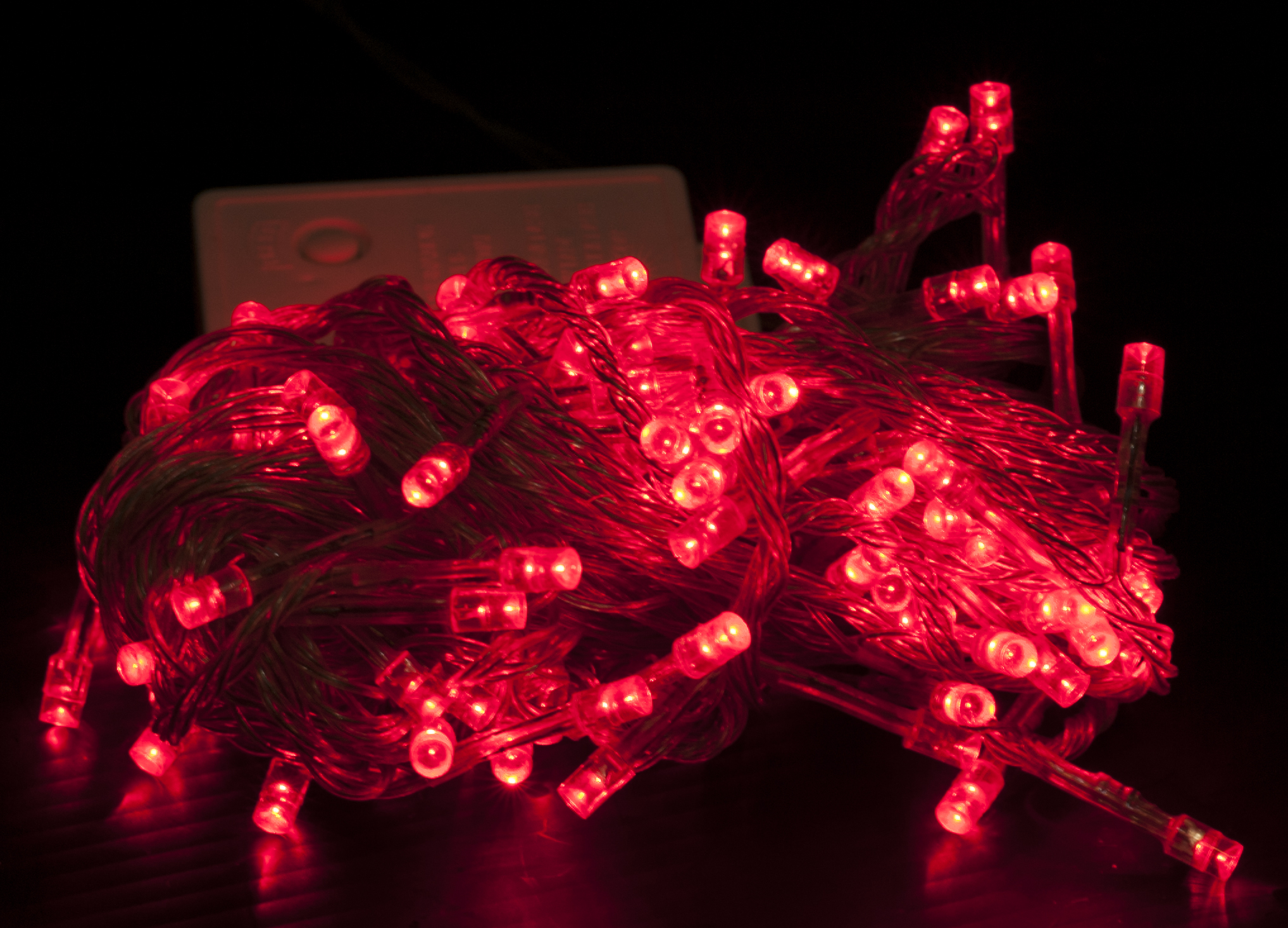 LED ไฟหยดน้ำ 10m. สี RED รูปที่ 4