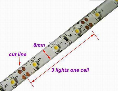 ไฟเส้น LED Strip 3528 60LED-m IP65 รูปที่ 1