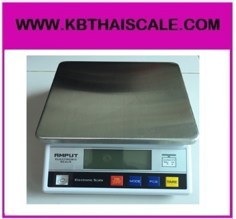 ตาชั่งดิจิตอล เครื่องชั่งดิจิตอล เครื่องชั่งตั้งโต๊ะ Digital Scale 10kg ความละเอียด 0.1g ยี่ห้อ AMPUT รุ่น APTM457A รูปที่ 1