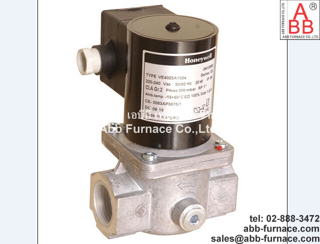 Honeywell VE4025A1004 (ฮันนี่เวลล์) Gas Solenoid Valve โซลินอยด์แก๊ส รูปที่ 1