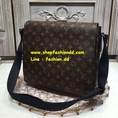พร้อมส่ง กระเป๋า Louis Vuitton District MM Bag Monogram Macassar (งาน  Hi-End) หนังแท้