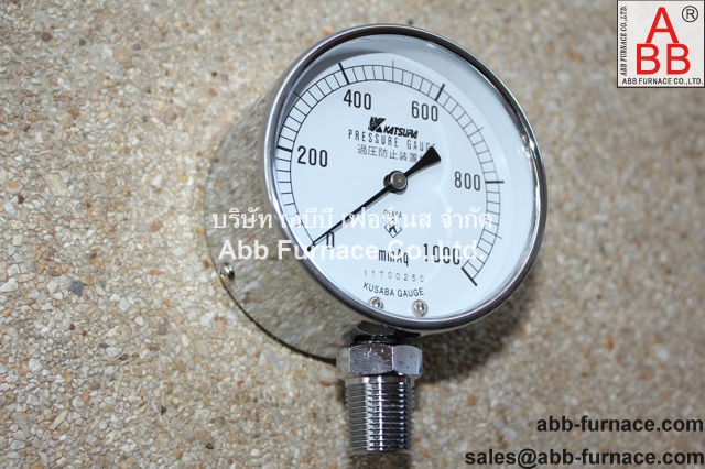 Kusaba 0-2000mmAq Pressure Gauge  อุปกรณ์วัดแรงดัน รูปที่ 1