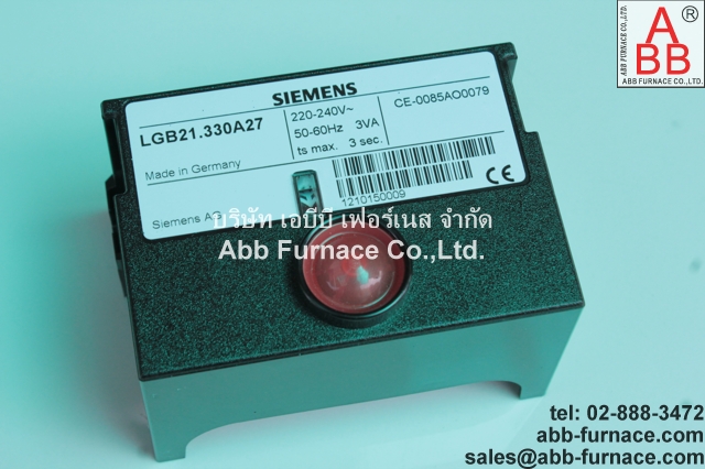 SIEMENS LGB21.330A27 (ซีเมนส์) Burner Controller กล่องจุดแก๊สอัตโนมัติ รูปที่ 1