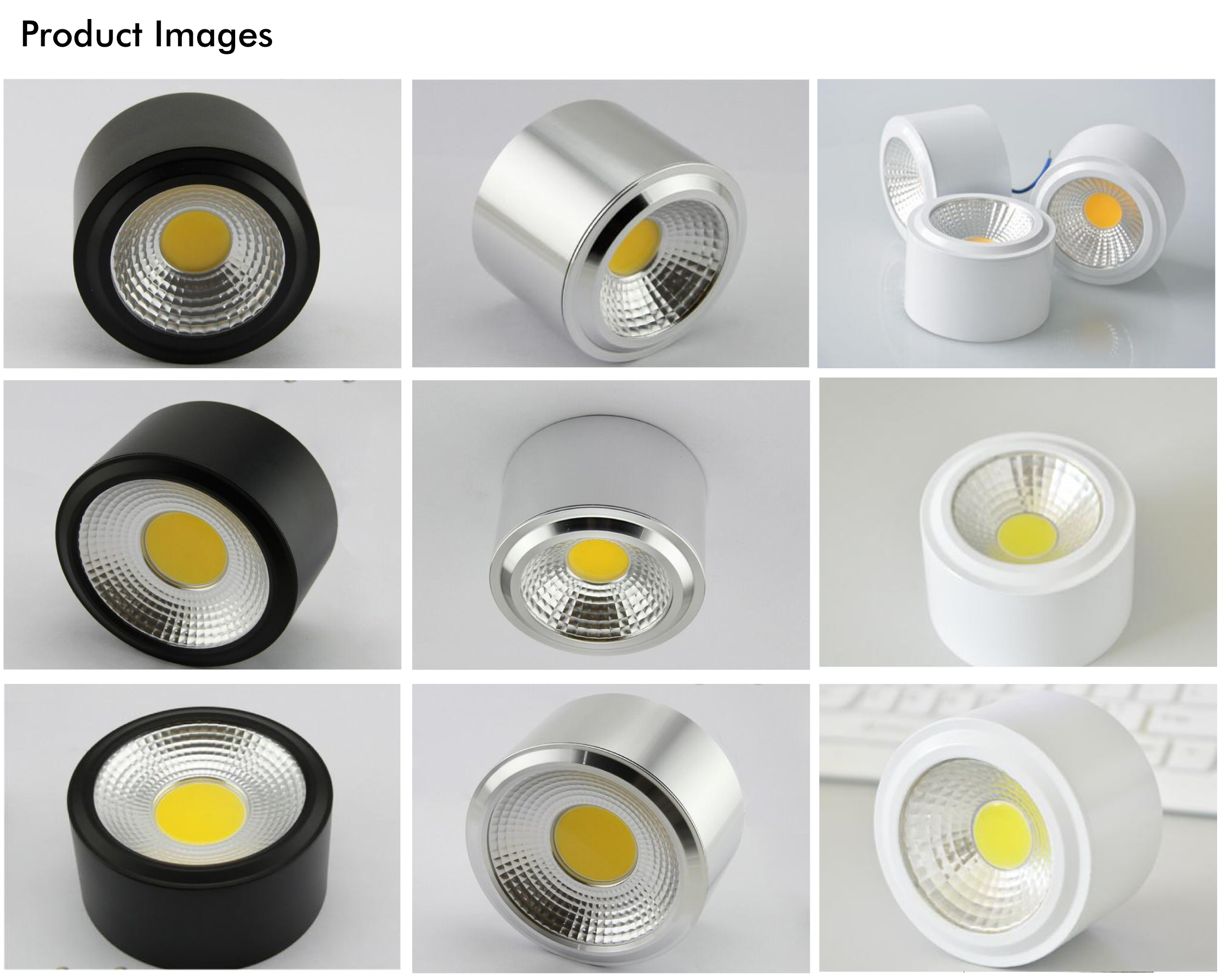 surface mounted led down light รูปที่ 7