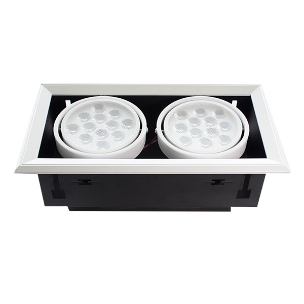 LED Downlight grill 2x12W รูปที่ 4
