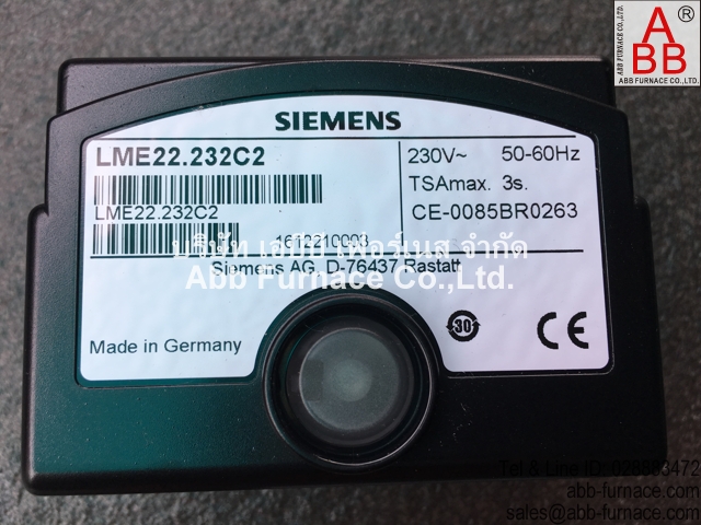 SIEMENS LME22.232C2 (ซีเมนส์) Burner Controller กล่องจุดแก๊สอัตโนมัติ รูปที่ 1