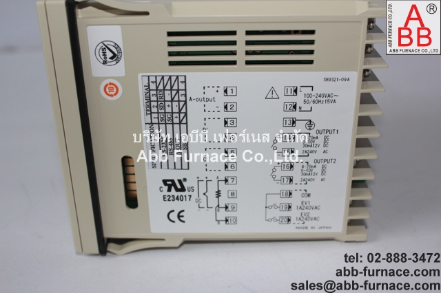 Shimaden SR93-8P-N-90-1050 Temperature Controller ตัวควบคุมอุณหภูมิ รูปที่ 1