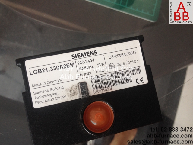 Siemens LGB21.330A2EM (ซีเมนส์) Burner Controller กล่องจุดแก๊สอัตโนมัติ รูปที่ 1