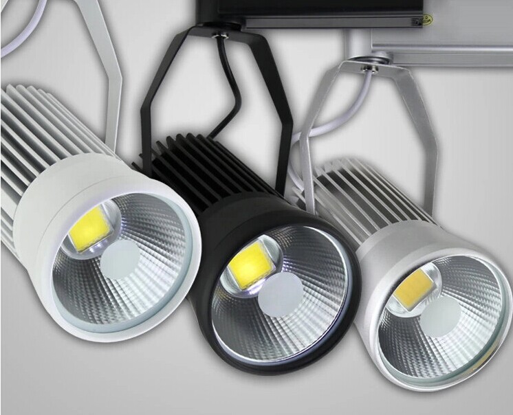 ไฟส่องเฉพาะจุดแบบราง LED Track light COB 20W B รูปที่ 5