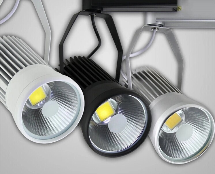 ไฟส่องเฉพาะจุดแบบราง LED Track light COB 30W B รูปที่ 1