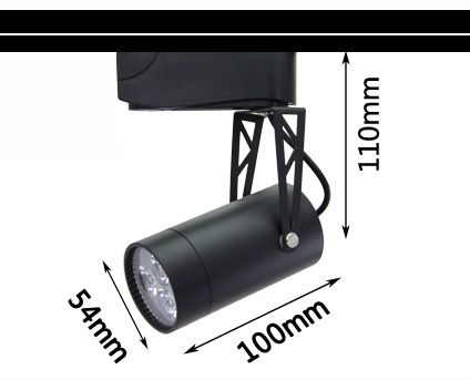 ไฟส่องเฉพาะจุดแบบราง LED Track light 3W รูปที่ 1