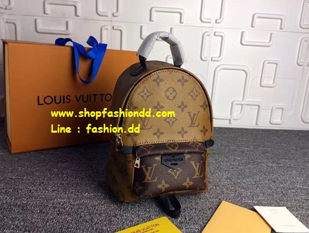 พร้อมส่งค่ะ กระเป๋าเป้ Louis Vuitton Monogram Palm Springs Backpack Mini Bag 2-Tone Color ขนาด 8 นิ้ว (งานHiend)   -- กระเป๋าเป้สะพายหลัง รูปที่ 1