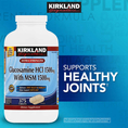 kirkland glucosamine 1500 mg msm 1500 mg complex 375 Tablets บำรุงกระดูก