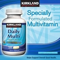 kirkland Signature Daily Multi Vitamin & Mineral with Lycopene and Lutein, 500 Tablets วิตามินรวม