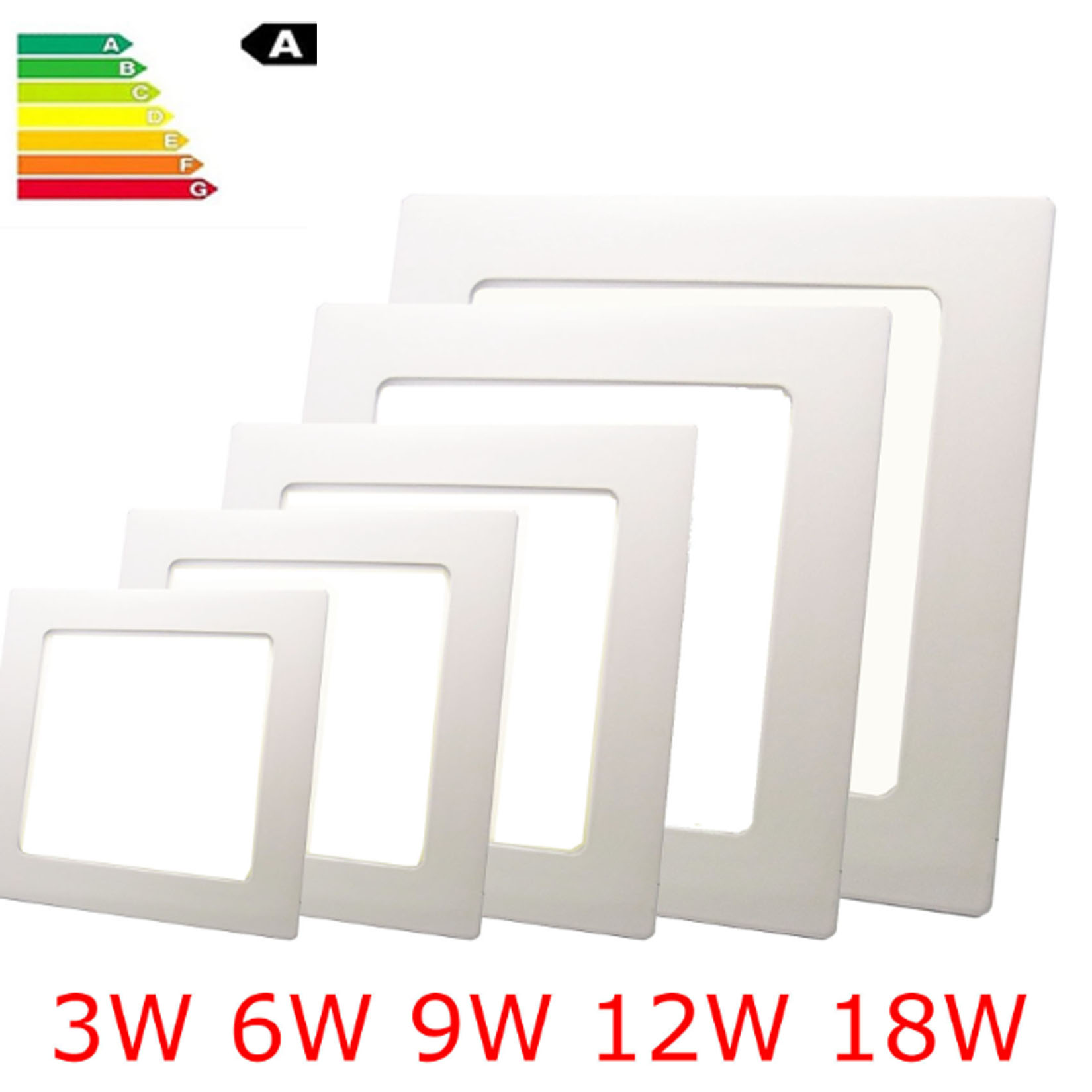 LED Downlight Panel 6W-สี่เหลี่ยม รูปที่ 4