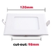 รูปย่อ LED Downlight Panel 6W-สี่เหลี่ยม รูปที่4