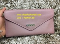 New Gucci Long Wallet in Light Pink หนังแท้ มาใหม่ สวยมากกค่ะ  (เกรด Hi-end)  