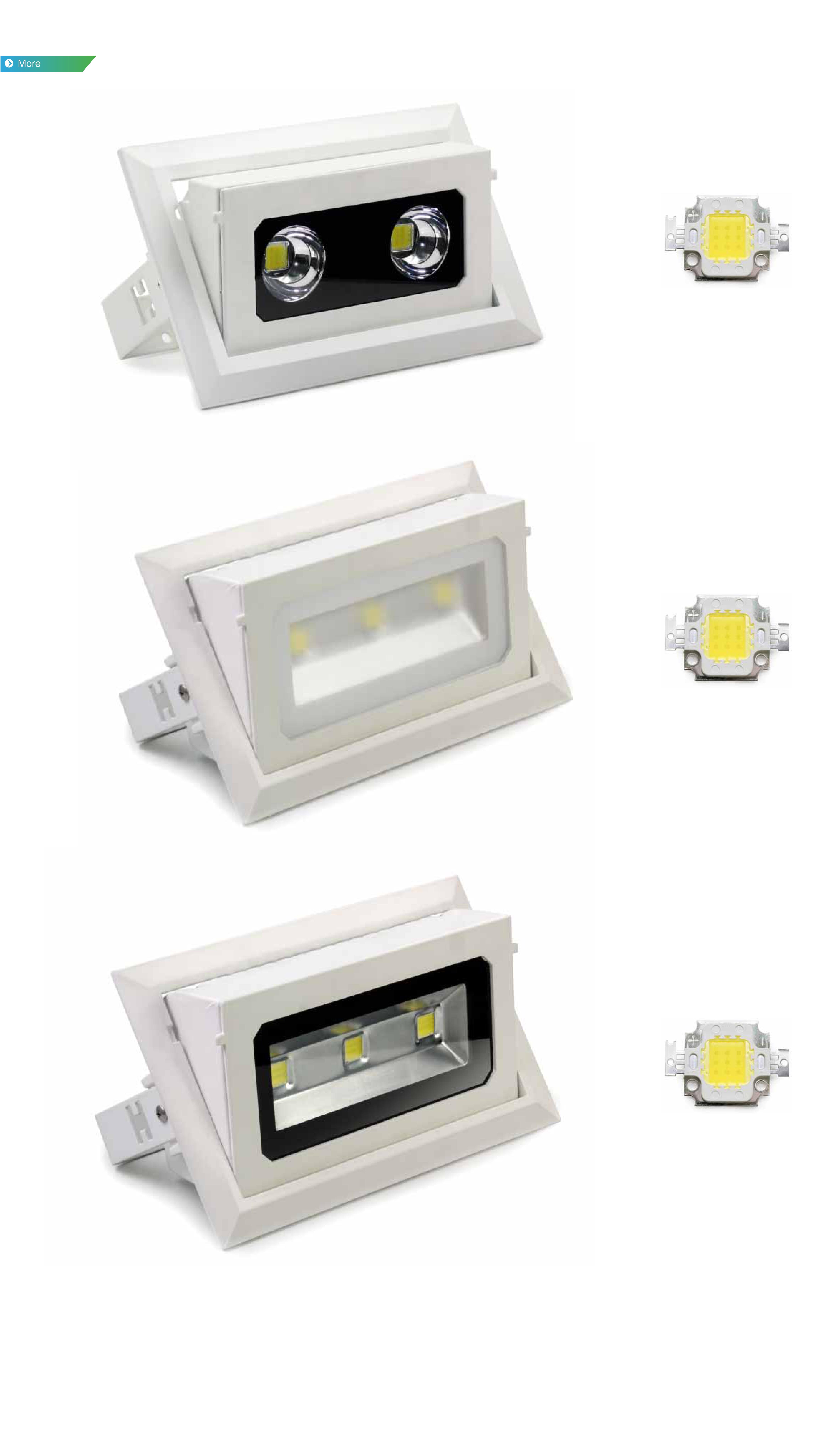 LED Flood light indoor 20w รูปที่ 4
