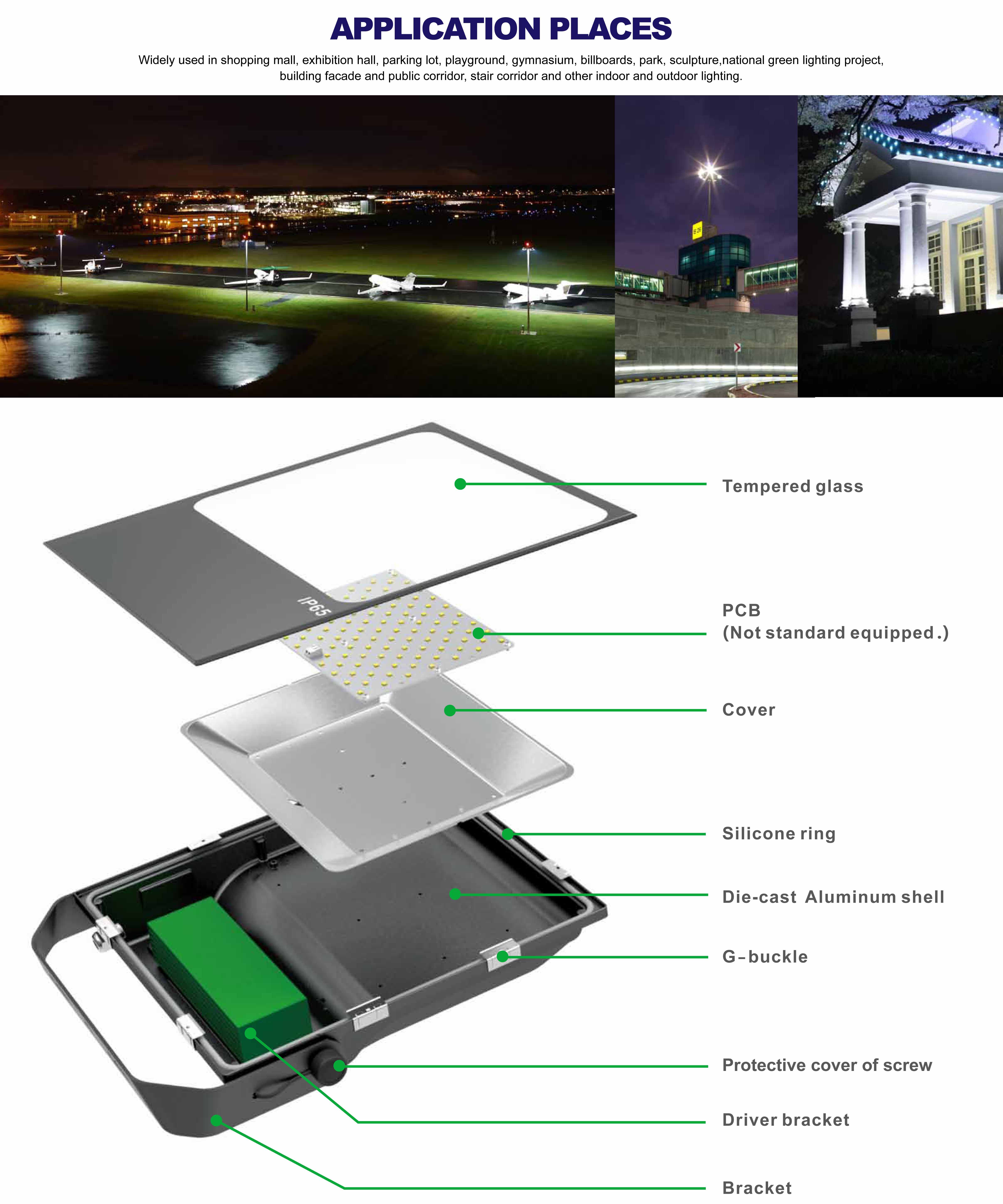 LED Flood Light 50w-Osram รูปที่ 4