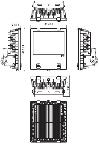 โคมไฟโรงงาน LED Flood Light good quality กันน้ำ 240W รูปที่ 4