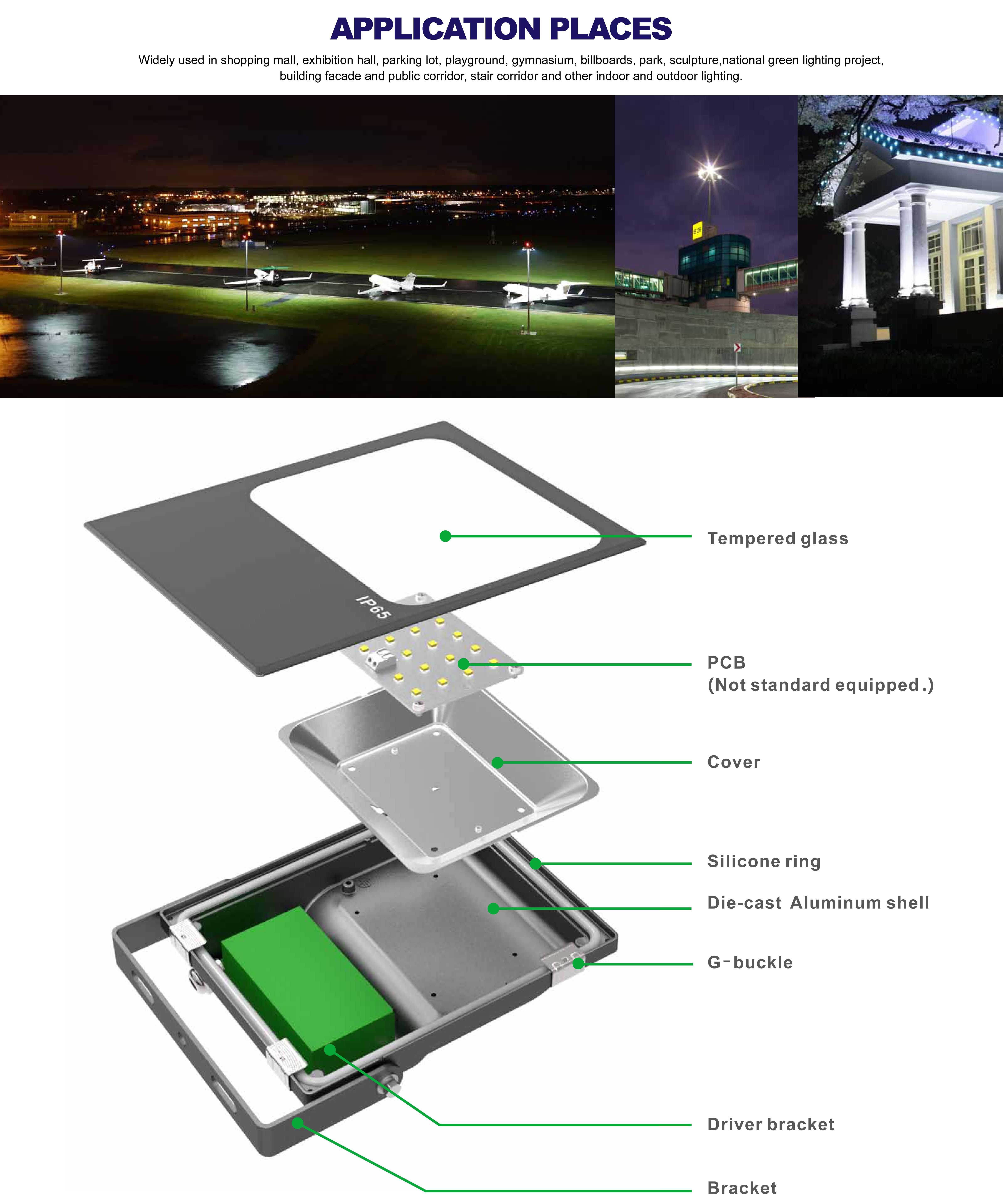 LED Flood Light 10w-Osram รูปที่ 5