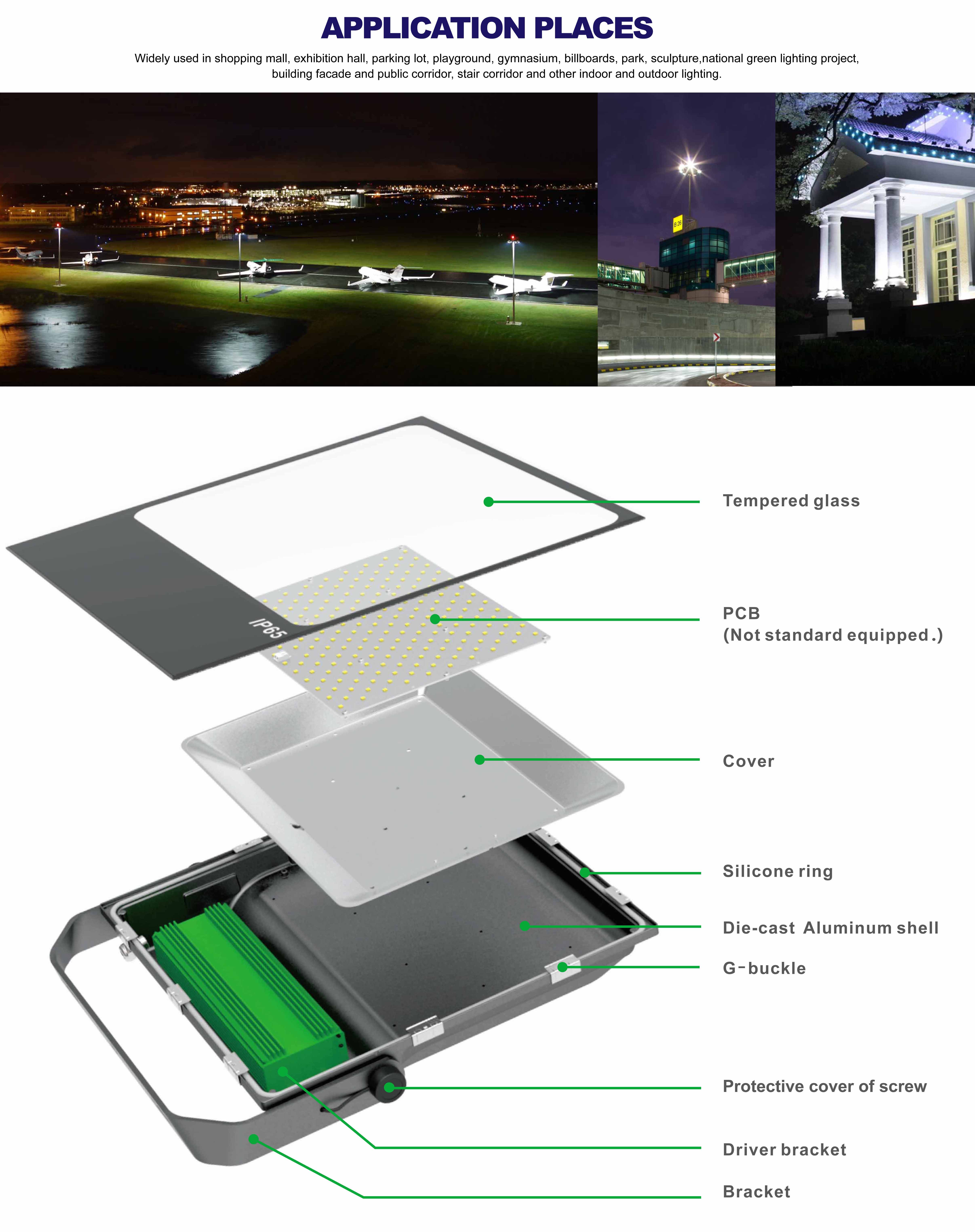 LED Flood Light 200w-Osram รูปที่ 5