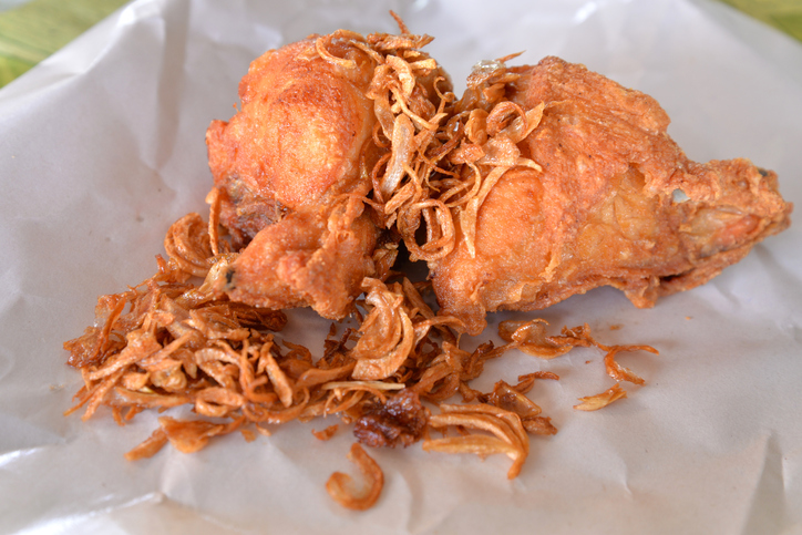 หอมเจียวทอดแพคถุงจากหาดใหญ่โรยข้าวเหนียวไก่ทอดฟินเว่อร์500g รูปที่ 4