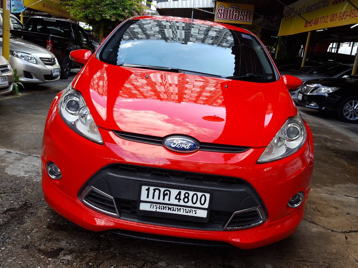 รถสวยสภาพดี ford fiesta 1.6 sport ปี12at รุ่นtop   รูปที่ 1