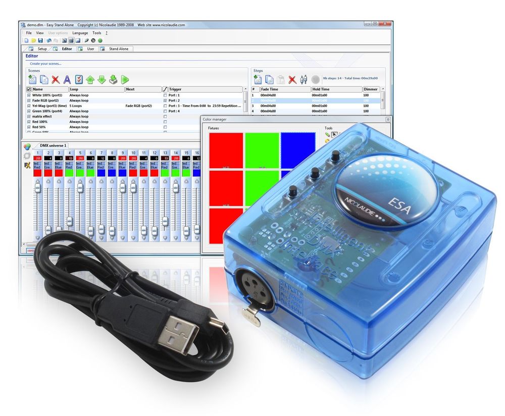 USB DMX Easy stand alone ( DMX Controller) รูปที่ 4
