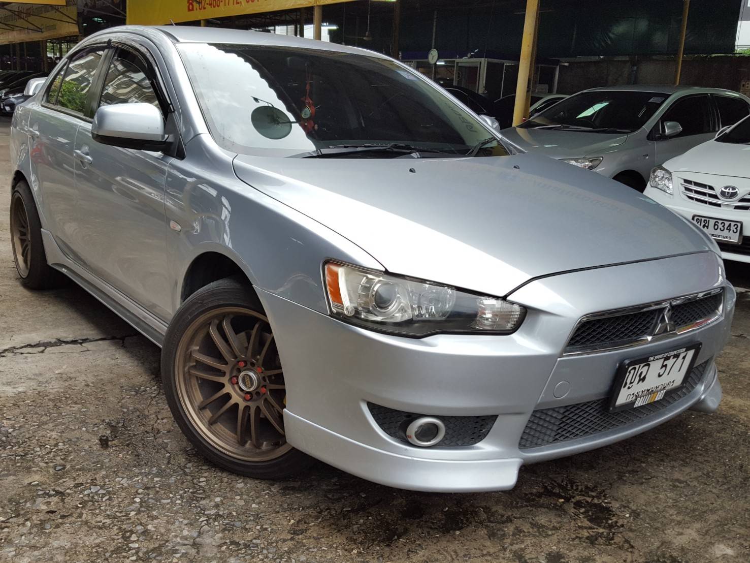 รถสวยสภาพดี mitsubishi lancer ex 2.0 gt ปี11AT ตัวtopสุด  รูปที่ 1