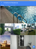 15 Sukhumvit Residences (15 Sukhumvit Residences Rent luxury condo with appliances, TV, air conditioner, refrigerator, washing machine, MicroWave, 28 sqm, 1 bedroom, 1 bathroom.