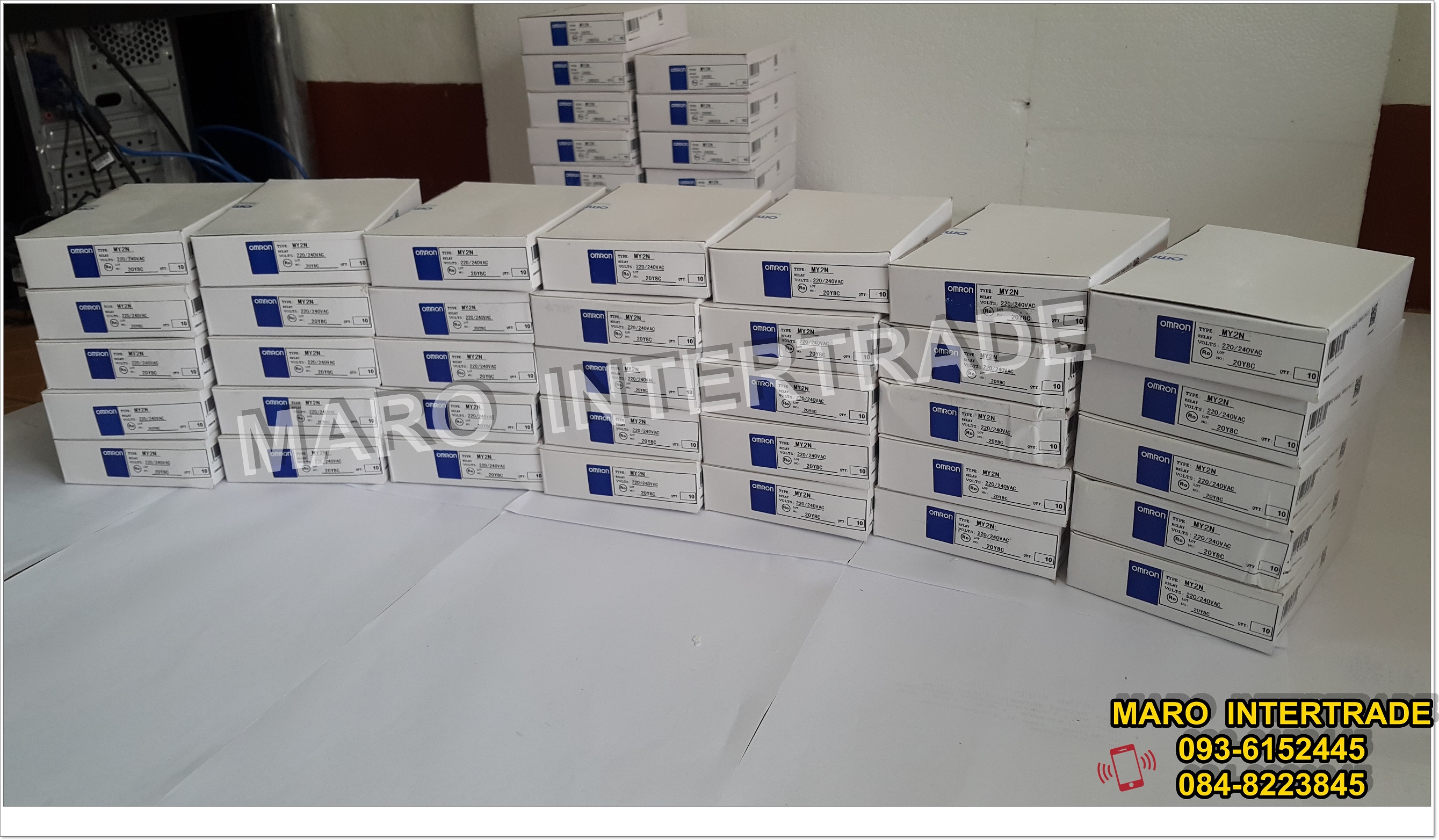 RELAY OMRON MY2N 220VAC รูปที่ 2