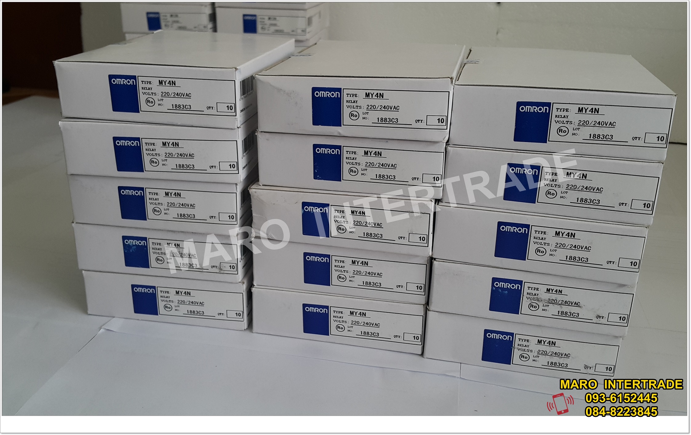 RELAY OMRON MY4N  220VAC รูปที่ 3