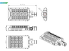 รูปย่อ โคมไฟถนนแบบปรับได้ LED Street light 150W รูปที่3