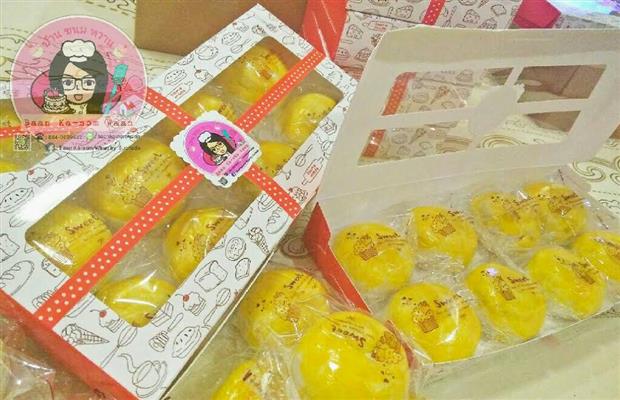 ขนมเปี๊ยะไข่ยักษ์ แป้งนุ่มละมุนลิ้น ไส้แน่นๆ ไข่เค็มใบโตๆ วัตถุดิบมีคุณภาพ รูปที่ 3