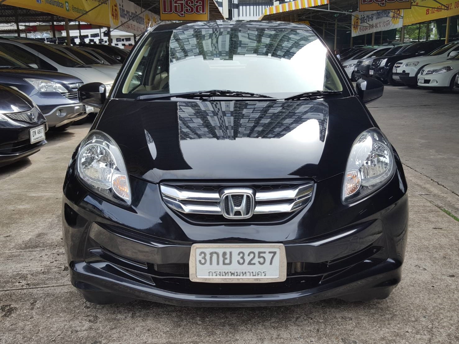 รถสวยสภาพดี HONDA BRIO, AMAZE 1.2 V ปี14AT ตัวTOP รูปที่ 1