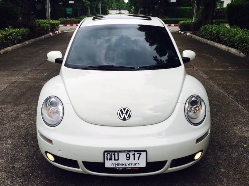 รหัสAU18 New Arrival!! 2009 Volk New Beetle 2.0 รถศูนย์ไทยยานยนตร์ สีขาว มีซันรูฟด้วย ไมล์ 99,xxx KM รถสวยมากๆ  Full option ใครหาอยู่คันนี้รับรองไม่ผิดหวังแน่ๆ คันนี้  ราคา 878,000 บาท สนใจติดต่อและทดบองขับ 081-9859973 พล ld line : kam01092512 รูปที่ 1