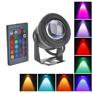 ไฟใต้น้ำ LED Underwater RGB 10W มีเลนส์ รูปที่ 3