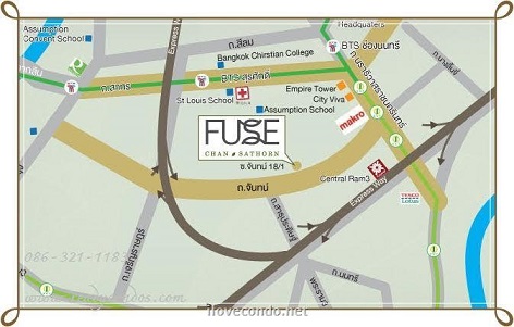 +++ ให้เช่า Fuse จันทร์-สาทร ราคาเพียง 11,000บาทเท่านั้น สัญญา1ปีสนใจ โทร. 082-6414199 ไอดีไลน์ t0826414199. +++ รูปที่ 1