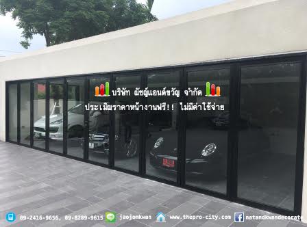 ณัชญ์แอนด์ขวัญ รับออกแบบ ติดตั้ง  กระจกอลูมิเนียม ฝ้า เพดาน ผนังเบา ฝ้าหลุม ฯ รูปที่ 7