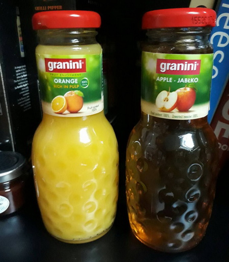 น้ำส้มนำเข้า Grainini   ซื้อ 1 แถม1 รูปที่ 1