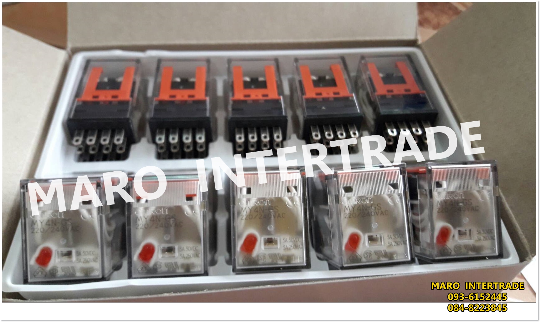 RELAY OMRON MY4N-GS  220V. รูปที่ 4